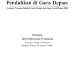 Buku Laporan Studi Pendidikan Di Garis Depan Evaluasi Program Sekolah Garis Depan dan Guru Garis Depan